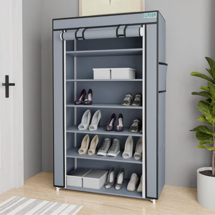 FLIPZON Premium 6-Tier Shoe Rack – Space-Saving, Durable &amp; Stylish Storage Solution