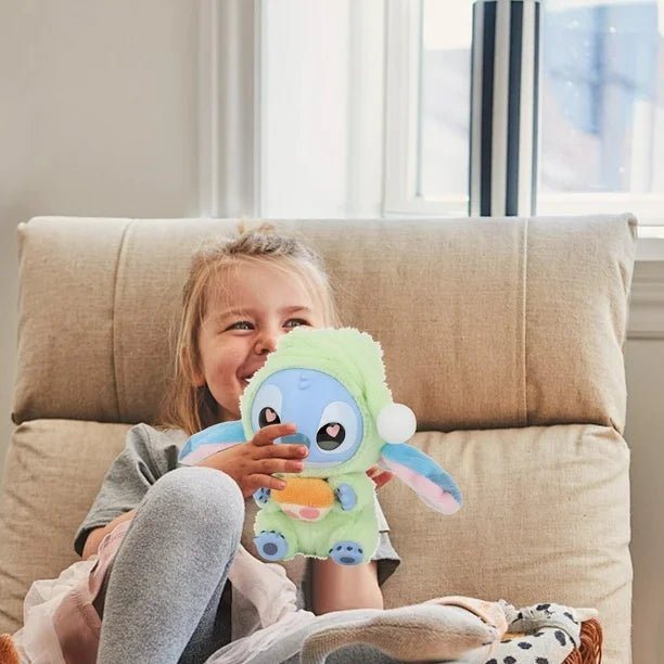Disney – Bunny Stitch Fuzzy Plush Keychain